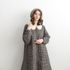 [Natural Garden] MADE N_ Fine checkered bonding jacket dress_ Lovely and warm bonding dress, Made in Korea